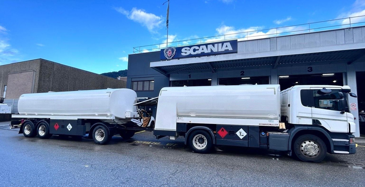 Scania P450 LB 4x2, ADR, Schwarzmueller Anhaenger Fuel - Kamion cisterna: slika 2 Scania P450 LB 4x2, ADR, Schwarzmueller Anhaenger Fuel - Kamion cisterna: slika 2