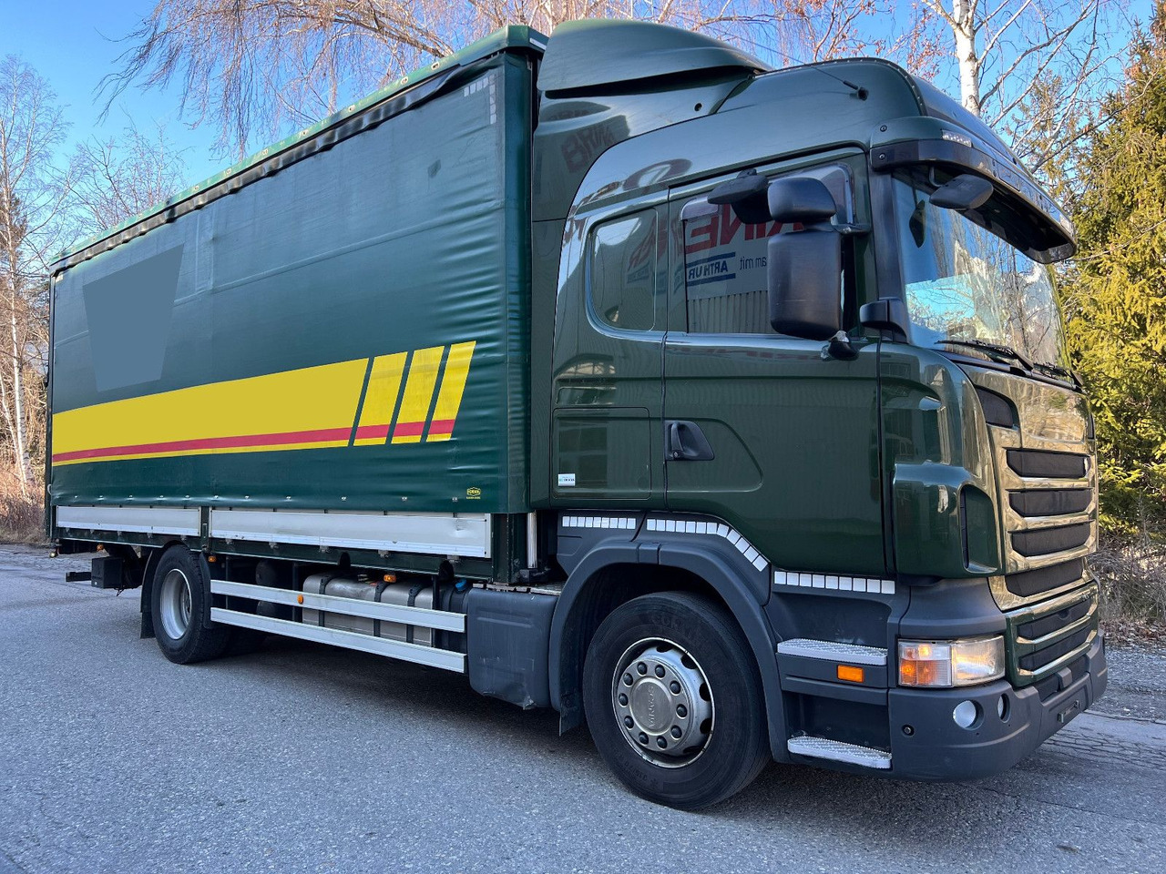 Scania R440 4x2, Euro 6, Ladebordwand, Retarder - Kamion sa ceradom: slika 1 Scania R440 4x2, Euro 6, Ladebordwand, Retarder - Kamion sa ceradom: slika 1