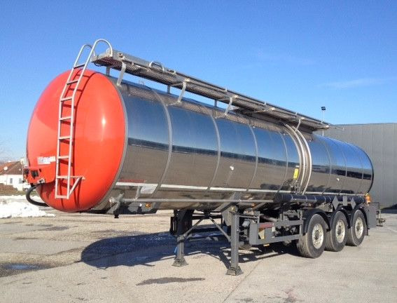 Schwarzmüller C203 / C12, 2 Kammern, Bitumen, 33'000L - Poluprikolica cisterna: slika 1 Schwarzmüller C203 / C12, 2 Kammern, Bitumen, 33'000L - Poluprikolica cisterna: slika 1