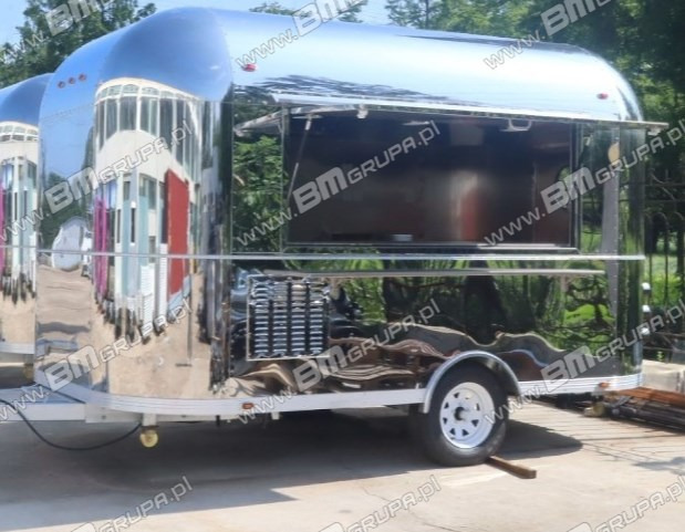 AIR STREAM ! - Imbissanhänger ! Verkaufsanhänger, - Food Truck Imbiswagen , EDELSTAL ! 3,8 M - Prikolica za hrane: slika 5 AIR STREAM ! - Imbissanhänger ! Verkaufsanhänger, - Food Truck Imbiswagen , EDELSTAL ! 3,8 M - Prikolica za hrane: slika 5