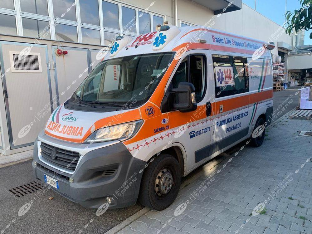 ORION FIAT 290 DUCATO - Vozilo hitne pomoći: slika 1 ORION FIAT 290 DUCATO - Vozilo hitne pomoći: slika 1