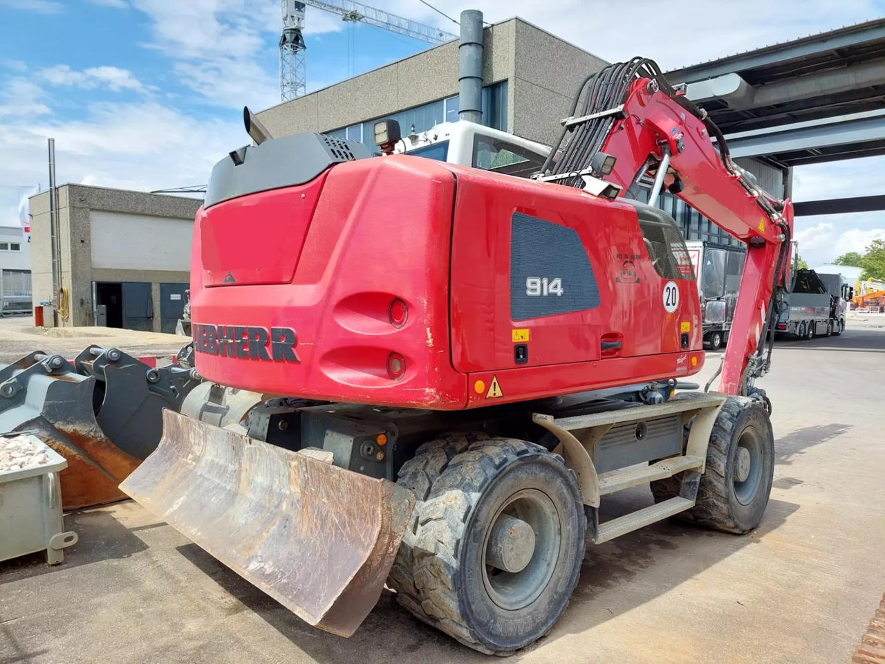 2018 Liebherr A 914Litronic - Bager točkaš: slika 3 2018 Liebherr A 914Litronic - Bager točkaš: slika 3