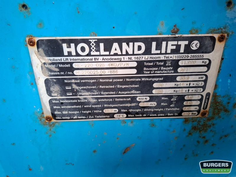 HOLLANDLIFT HL220D25 - Lift u obliku makaza: slika 4 HOLLANDLIFT HL220D25 - Lift u obliku makaza: slika 4