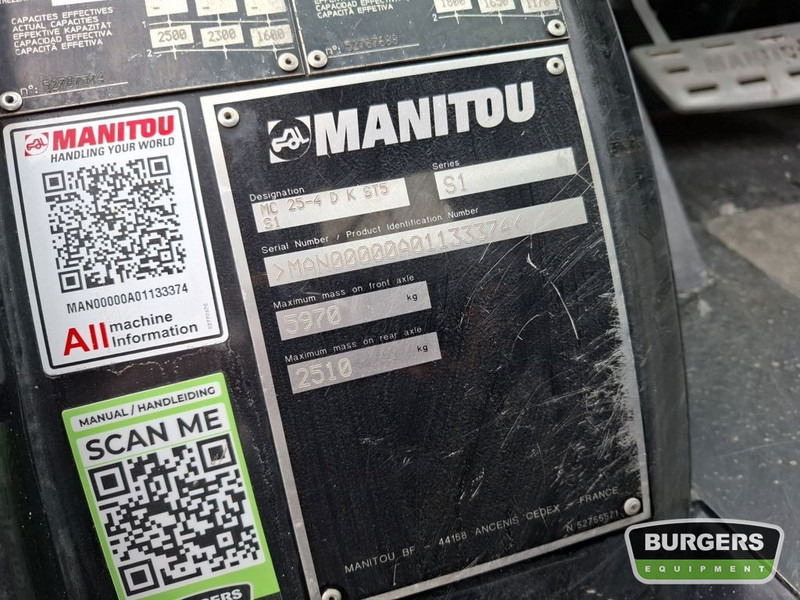 Manitou MC 25-4 D K ST5 S1 Buggy - Dizel viljuškar: slika 5 Manitou MC 25-4 D K ST5 S1 Buggy - Dizel viljuškar: slika 5