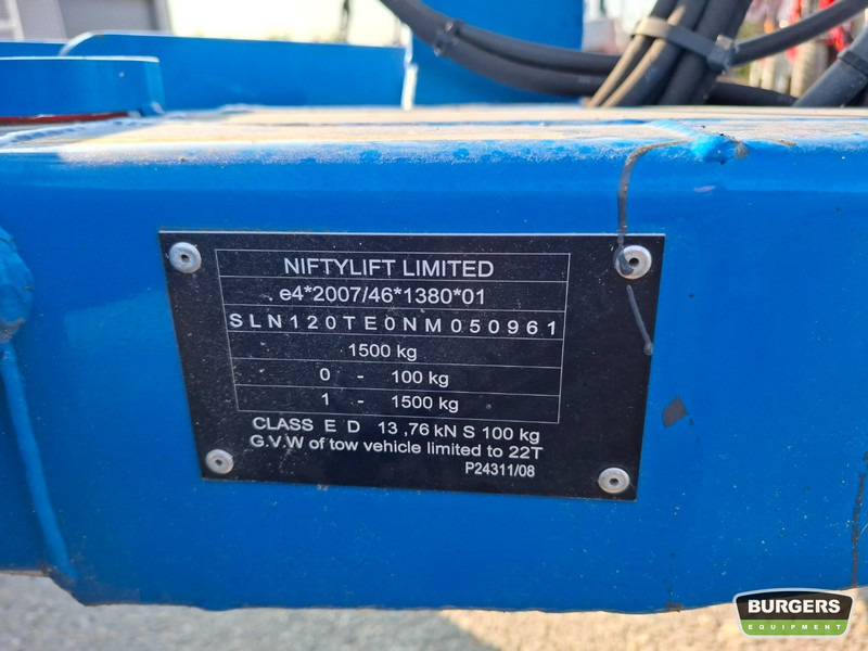 Niftylift 120TE - Prikolična radna platforma: slika 5 Niftylift 120TE - Prikolična radna platforma: slika 5