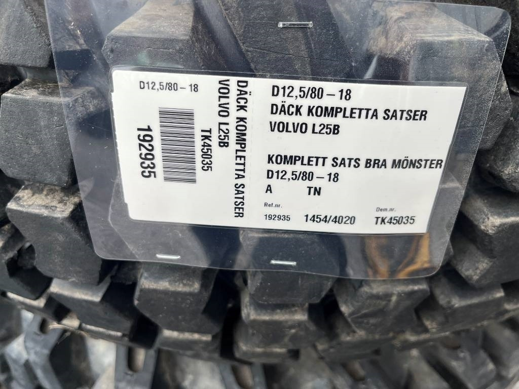 BKT 12,5/80-18 till Volvo L20 L25 - Guma za Građevinska mašina: slika 2 BKT 12,5/80-18 till Volvo L20 L25 - Guma za Građevinska mašina: slika 2
