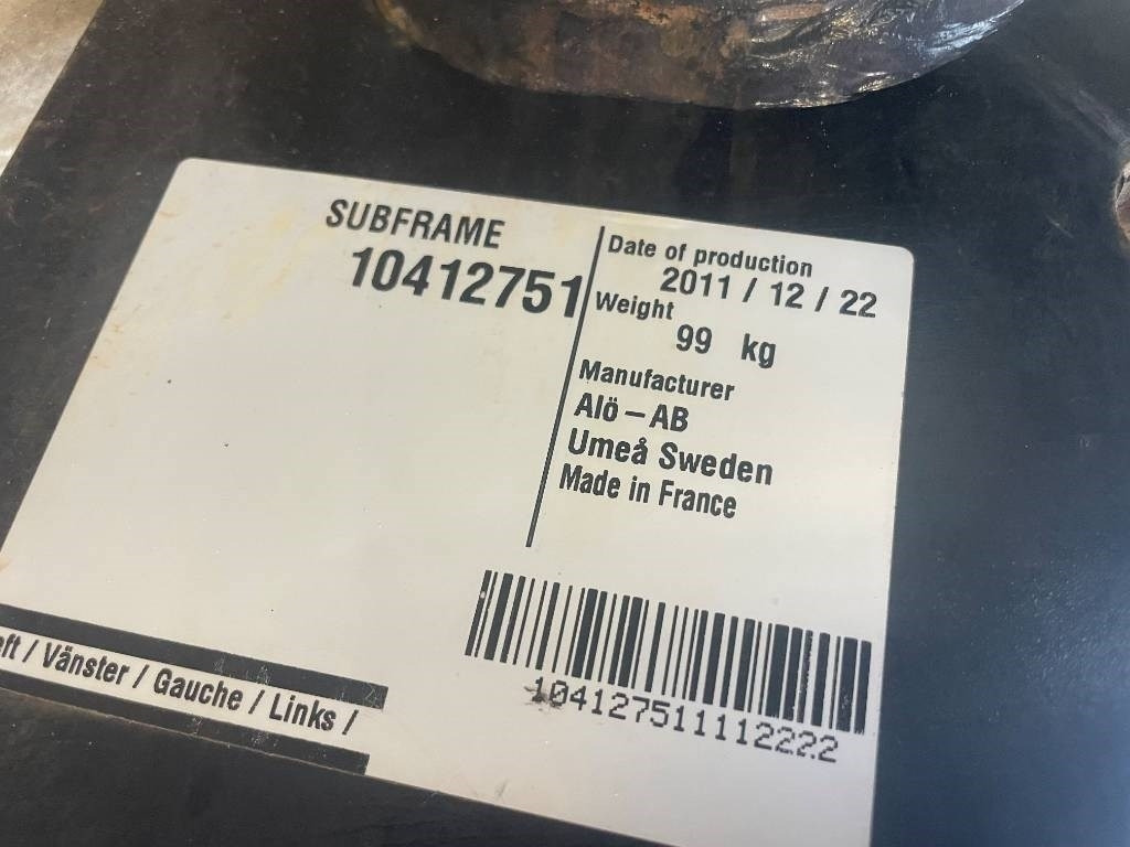 Lastarfäste Trima Quicke New Holland T5070 - Dodatak za Utovarivač: slika 5 Lastarfäste Trima Quicke New Holland T5070 - Dodatak za Utovarivač: slika 5
