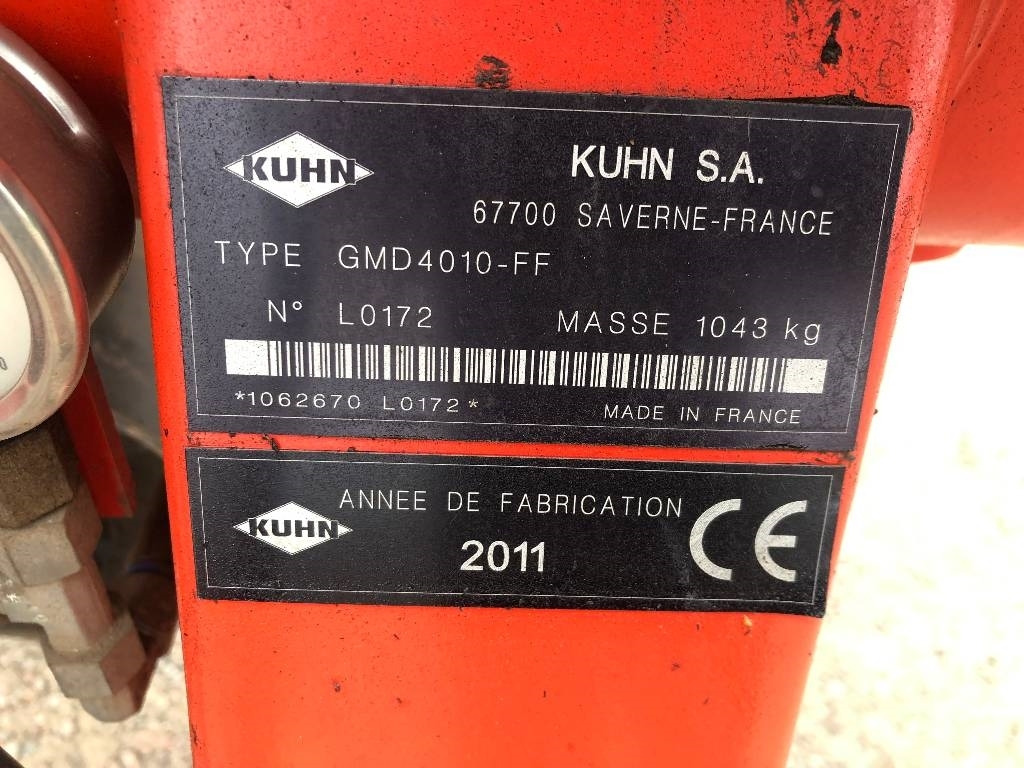 Kuhn GMD 4010 Dismantled: only spare parts - Kosačica: slika 3 Kuhn GMD 4010 Dismantled: only spare parts - Kosačica: slika 3