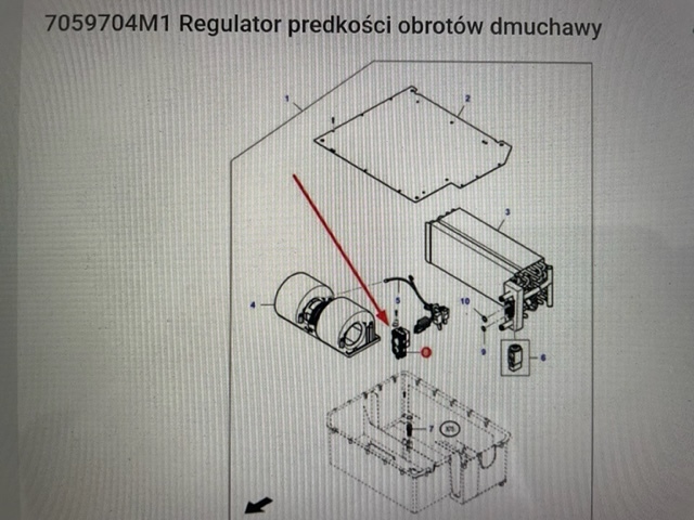 7059704M1 Regulator prędkości obrotów dmuchawy Webasto 133005 - Grejanje/ Ventilacija za Poljoprivredna mašina: slika 3 7059704M1 Regulator prędkości obrotów dmuchawy Webasto 133005 - Grejanje/ Ventilacija za Poljoprivredna mašina: slika 3