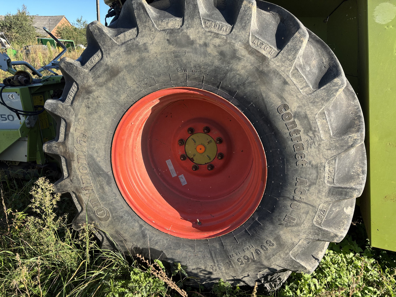 Claas Jaguar 820 840 860 Koło Kompletne Felga Opona 00 0077 035 2 00 0654 952 0 - Felna za Poljoprivredna mašina: slika 1 Claas Jaguar 820 840 860 Koło Kompletne Felga Opona 00 0077 035 2 00 0654 952 0 - Felna za Poljoprivredna mašina: slika 1