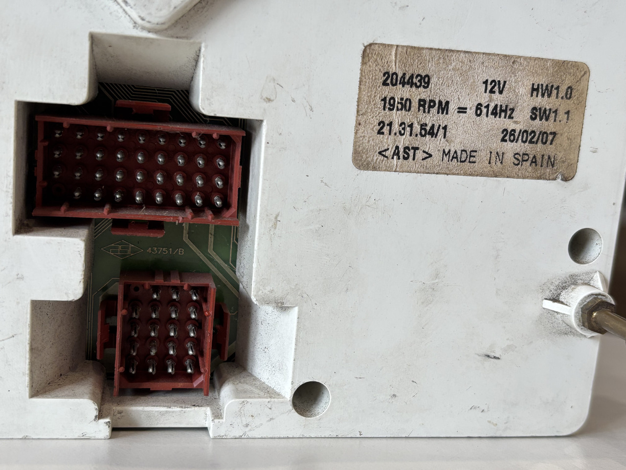 Claas Nectis 204439 00 1143 077 0 0011430770, BIMA7501369 - Komandna tabla za Traktor: slika 3 Claas Nectis 204439 00 1143 077 0 0011430770, BIMA7501369 - Komandna tabla za Traktor: slika 3