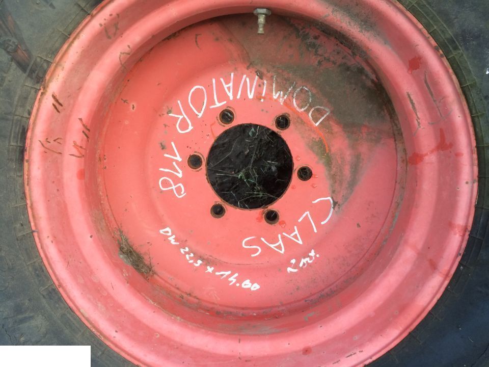 Felga DW22.5x14.00 koła szerokie claas dominator 500/80-22.5 - Kompletan točak za Poljoprivredna mašina: slika 2 Felga DW22.5x14.00 koła szerokie claas dominator 500/80-22.5 - Kompletan točak za Poljoprivredna mašina: slika 2