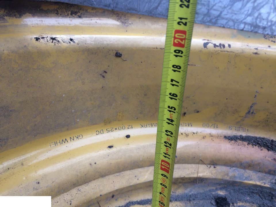 Felgi Cat Caterpillar 12x25 - Felna za Građevinska mašina: slika 3 Felgi Cat Caterpillar 12x25 - Felna za Građevinska mašina: slika 3