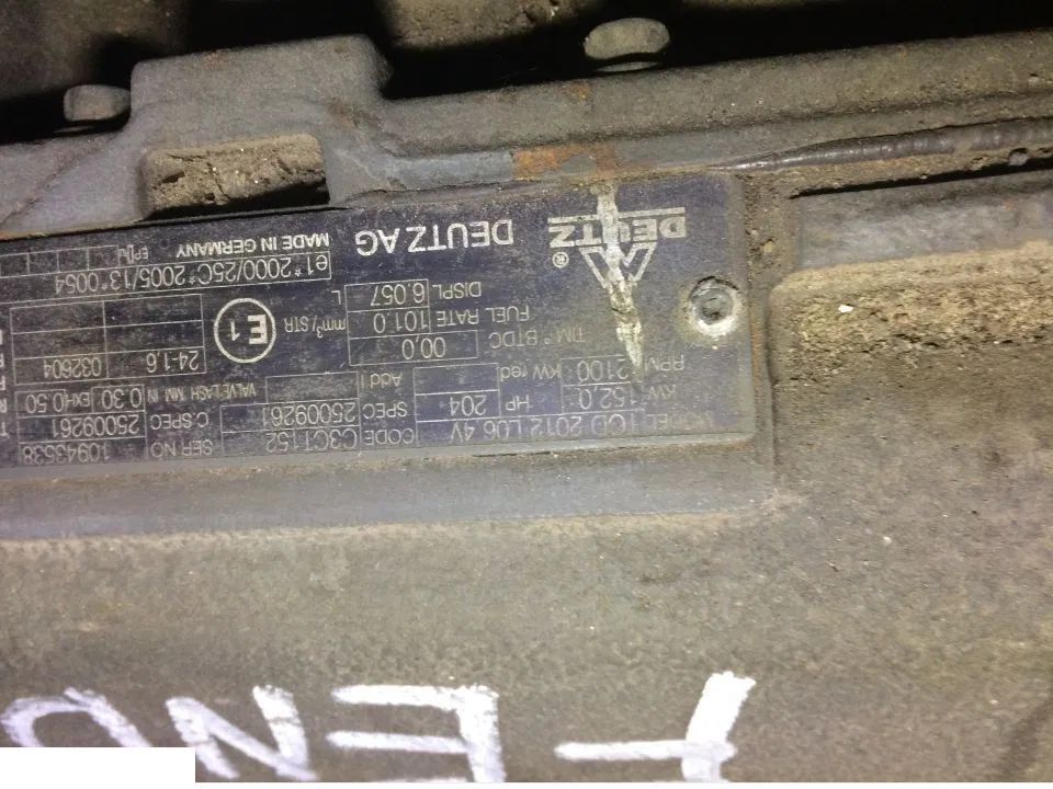 Fendt 816 - Silnik TCD2012L064V - Motor za: slika 1 Fendt 816 - Silnik TCD2012L064V - Motor za: slika 1