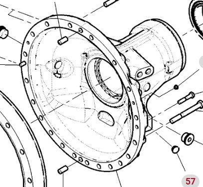 Fendt 930 933 936 939 942 Vario Gen 6 Obudowa Osi Tylnej Zwolnicy CZĘŚCI H218PP014511A - Pogonski reduktor za Poljoprivredna mašina: slika 1 Fendt 930 933 936 939 942 Vario Gen 6 Obudowa Osi Tylnej Zwolnicy CZĘŚCI H218PP014511A - Pogonski reduktor za Poljoprivredna mašina: slika 1