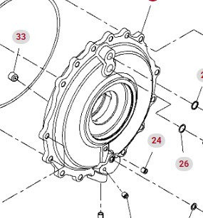 Fendt 930 933 936 939 942 Vario Gen 6 Pokrywa Przedniej Osi CZĘŚCI H218PF050007A - Osovina i delovi za Traktor: slika 1 Fendt 930 933 936 939 942 Vario Gen 6 Pokrywa Przedniej Osi CZĘŚCI H218PF050007A - Osovina i delovi za Traktor: slika 1