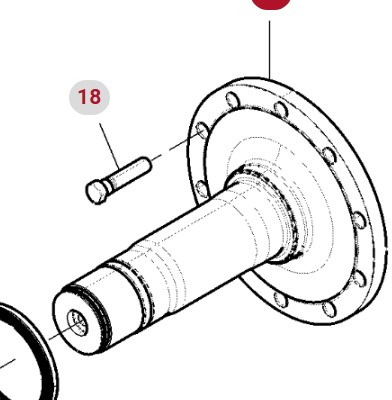 Fendt 930 933 936 939 942 Vario Gen 6 Wał Osi Tylnej Zwolnicy CZĘŚCI H218PP0145162 - Pogonski reduktor za Poljoprivredna mašina: slika 1 Fendt 930 933 936 939 942 Vario Gen 6 Wał Osi Tylnej Zwolnicy CZĘŚCI H218PP0145162 - Pogonski reduktor za Poljoprivredna mašina: slika 1
