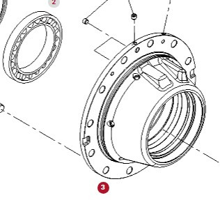 Fendt Vario 1038 1042 1046 1050 GEN 3 Piasta Koła Łożysko Stożkowe F530300220350 F530300220010 - Glavčina za Poljoprivredna mašina: slika 1 Fendt Vario 1038 1042 1046 1050 GEN 3 Piasta Koła Łożysko Stożkowe F530300220350 F530300220010 - Glavčina za Poljoprivredna mašina: slika 1