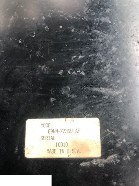 Ford 8830 - TRANSMISSION CONTROL MODULE E9NN7Z369AF - Upravljačka jedinica za Poljoprivredna mašina: slika 2 Ford 8830 - TRANSMISSION CONTROL MODULE E9NN7Z369AF - Upravljačka jedinica za Poljoprivredna mašina: slika 2