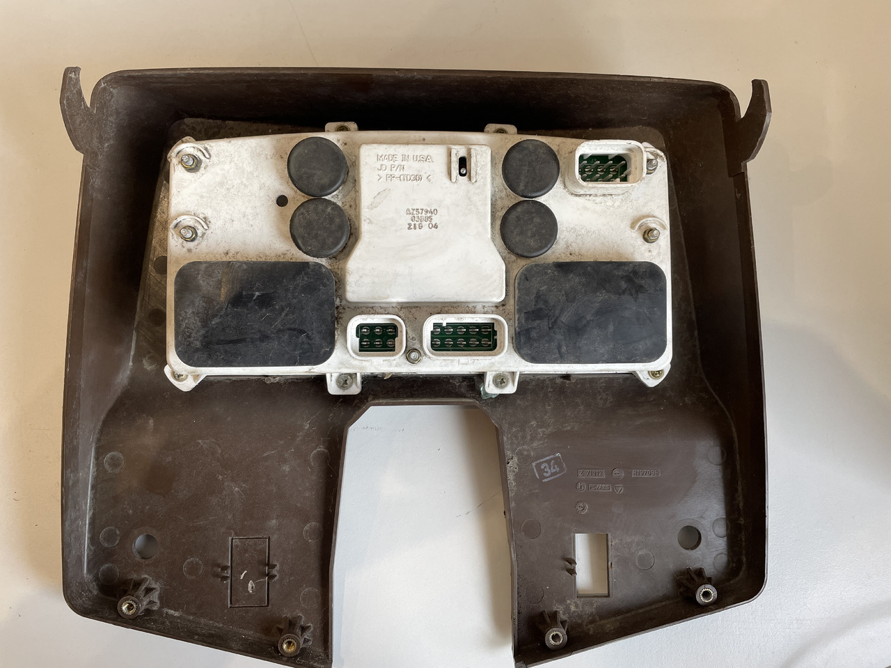 John Deere 3800 - zegary licznik pulpit AZ57940 R197098 - Komandna tabla za Poljoprivredna mašina: slika 3 John Deere 3800 - zegary licznik pulpit AZ57940 R197098 - Komandna tabla za Poljoprivredna mašina: slika 3