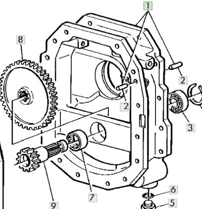 John Deere 6810 6910 6910S Obudowa R94770 - Osovina i delovi za Poljoprivredna mašina: slika 1 John Deere 6810 6910 6910S Obudowa R94770 - Osovina i delovi za Poljoprivredna mašina: slika 1