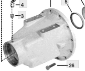 John Deere 7610 7710 Obudowa Tylniej Osi Pochwa Zwolnica Zwrotnica R126435 R156484 - Rukavc točka za Poljoprivredna mašina: slika 1 John Deere 7610 7710 Obudowa Tylniej Osi Pochwa Zwolnica Zwrotnica R126435 R156484 - Rukavc točka za Poljoprivredna mašina: slika 1
