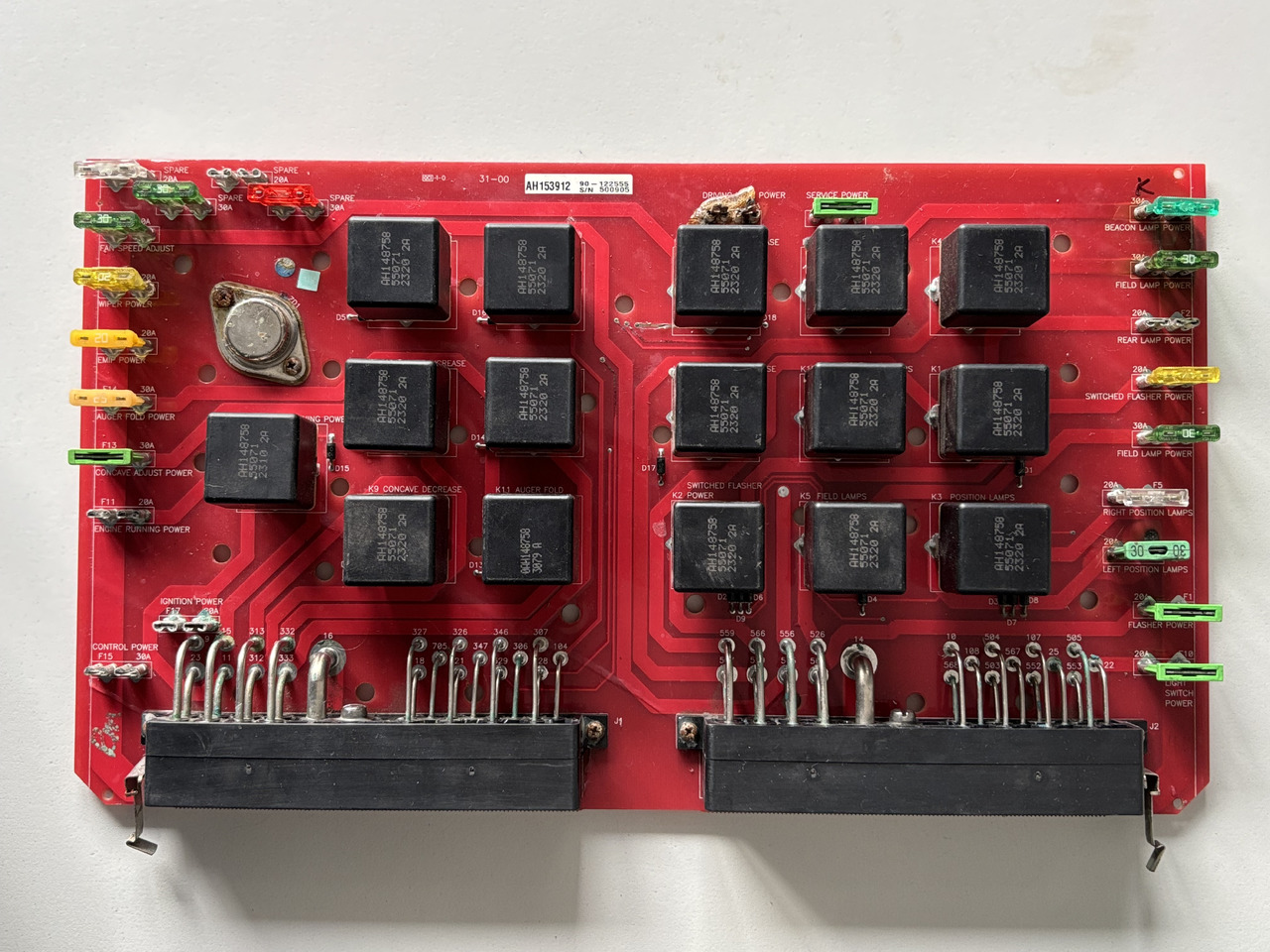 John Deere CTS AH153912 122555 Płyta bezpieczników - Osigurač za Poljoprivredna mašina: slika 1 John Deere CTS AH153912 122555 Płyta bezpieczników - Osigurač za Poljoprivredna mašina: slika 1