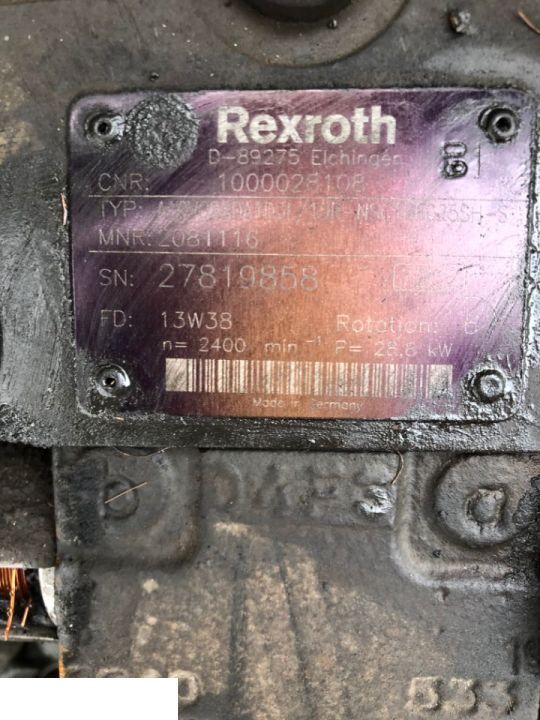 Kramer Allrad 280 341-02 Radlader - Części - Zwolnica - Pogonski reduktor za Građevinska mašina: slika 2 Kramer Allrad 280 341-02 Radlader - Części - Zwolnica - Pogonski reduktor za Građevinska mašina: slika 2