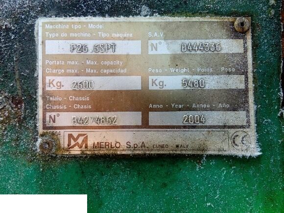 ŁADOWARKA TELESKOPOWA Merlo p26.6 spt - CZĘŚCI - MOST - Osovina i delovi za Teleskopski upravljač: slika 5 ŁADOWARKA TELESKOPOWA Merlo p26.6 spt - CZĘŚCI - MOST - Osovina i delovi za Teleskopski upravljač: slika 5