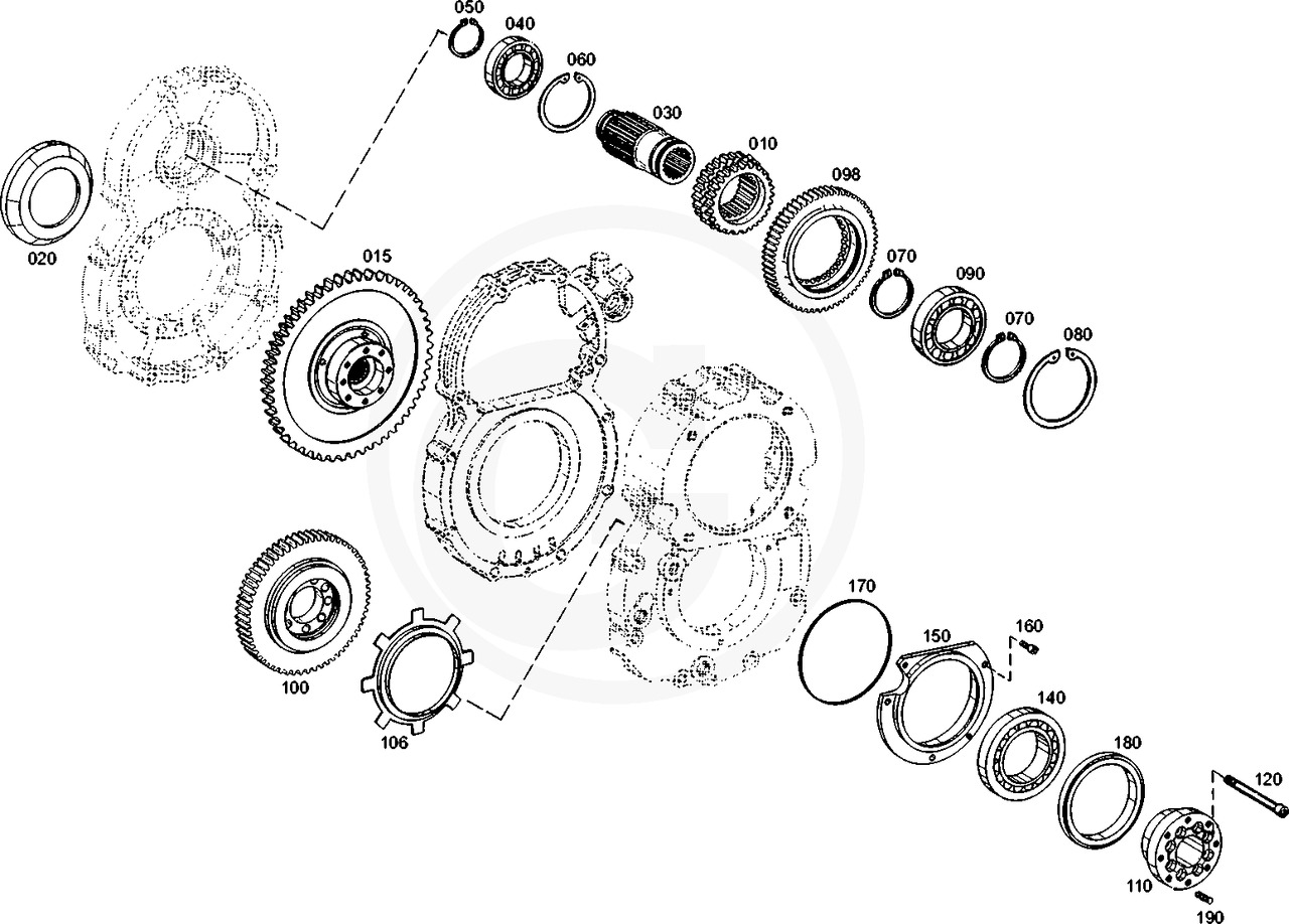 MT-L 3015-II Dyfer Dyferencjał Mechanizm Różnicowy Atak Wał CZĘŚCI - Diferencijalna brzina za Poljoprivredna mašina: slika 2 MT-L 3015-II Dyfer Dyferencjał Mechanizm Różnicowy Atak Wał CZĘŚCI - Diferencijalna brzina za Poljoprivredna mašina: slika 2