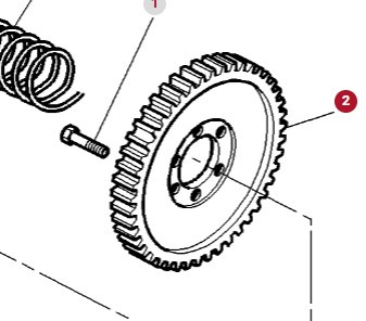 Massey Ferguson 6497 6499 Koło Zębate 3716420M1 87 zębów 3716420M1 - Diferencijalna brzina za Poljoprivredna mašina: slika 1 Massey Ferguson 6497 6499 Koło Zębate 3716420M1 87 zębów 3716420M1 - Diferencijalna brzina za Poljoprivredna mašina: slika 1