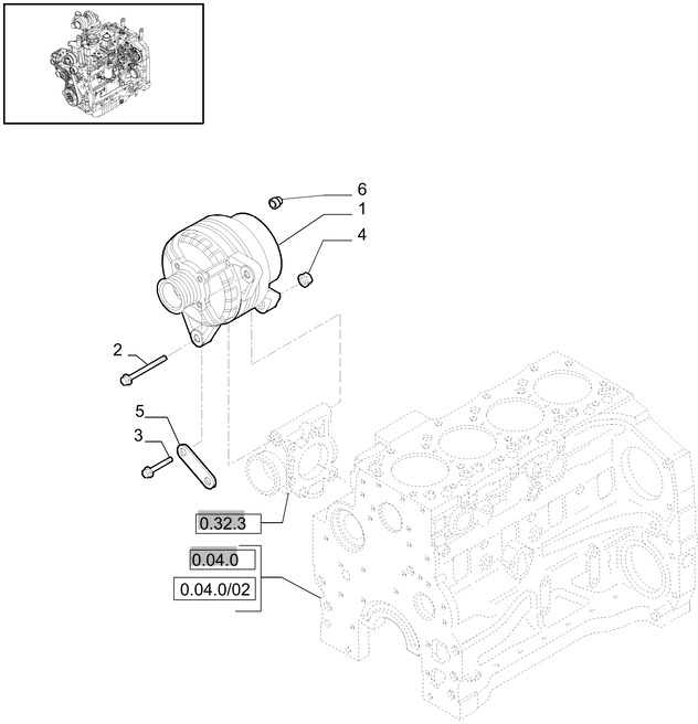 New Holland T6010 T6090 T6070 Alternator 12v, 120a, w/ pulley 84141452 - Alternator za Poljoprivredna mašina: slika 1 New Holland T6010 T6090 T6070 Alternator 12v, 120a, w/ pulley 84141452 - Alternator za Poljoprivredna mašina: slika 1