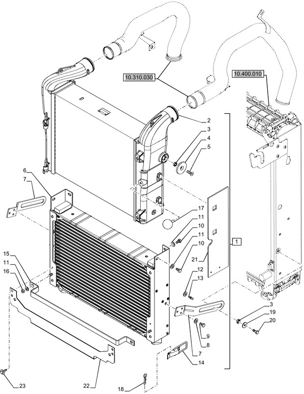 New Holland T6070 Chłodnica 84249211 - Radijator za Poljoprivredna mašina: slika 1 New Holland T6070 Chłodnica 84249211 - Radijator za Poljoprivredna mašina: slika 1