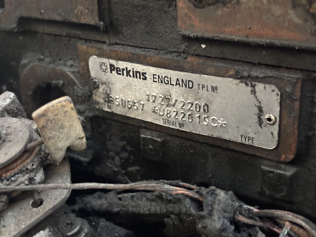 Perkins AB50557 1727/2200 Silnik CZĘŚCI - Motor i delovi za Poljoprivredna mašina: slika 4 Perkins AB50557 1727/2200 Silnik CZĘŚCI - Motor i delovi za Poljoprivredna mašina: slika 4