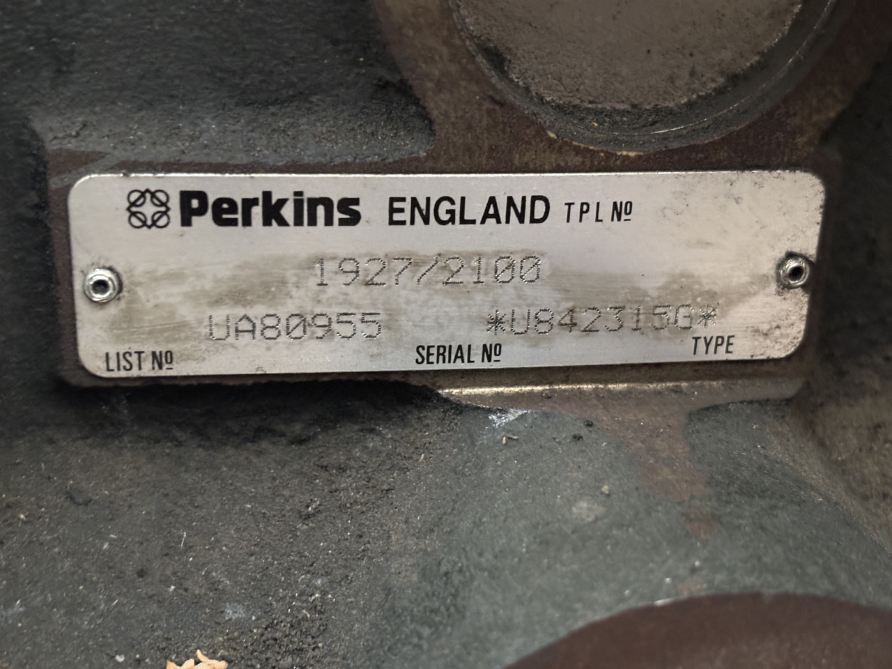 Perkins UA80955 1927/2200 Silnik CZĘŚĆI - Motor i delovi za Poljoprivredna mašina: slika 4 Perkins UA80955 1927/2200 Silnik CZĘŚĆI - Motor i delovi za Poljoprivredna mašina: slika 4