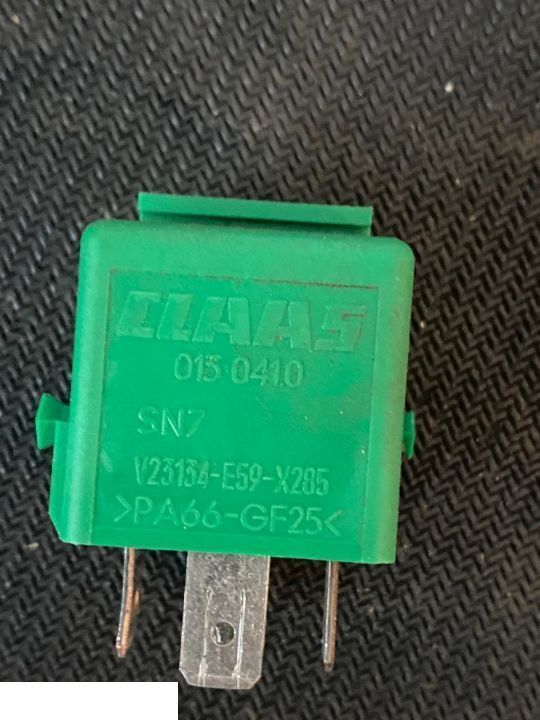 Przekażnik 30A 12V CLAAS 013041 oryginał - Relej za Poljoprivredna mašina: slika 5 Przekażnik 30A 12V CLAAS 013041 oryginał - Relej za Poljoprivredna mašina: slika 5