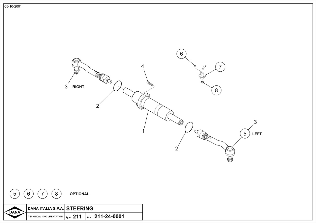 SPICER 311/211/174 Sterowanie Drążek Przegub Cylinder CZĘŚCI - Hidraulični cilindar za Poljoprivredna mašina: slika 2 SPICER 311/211/174 Sterowanie Drążek Przegub Cylinder CZĘŚCI - Hidraulični cilindar za Poljoprivredna mašina: slika 2