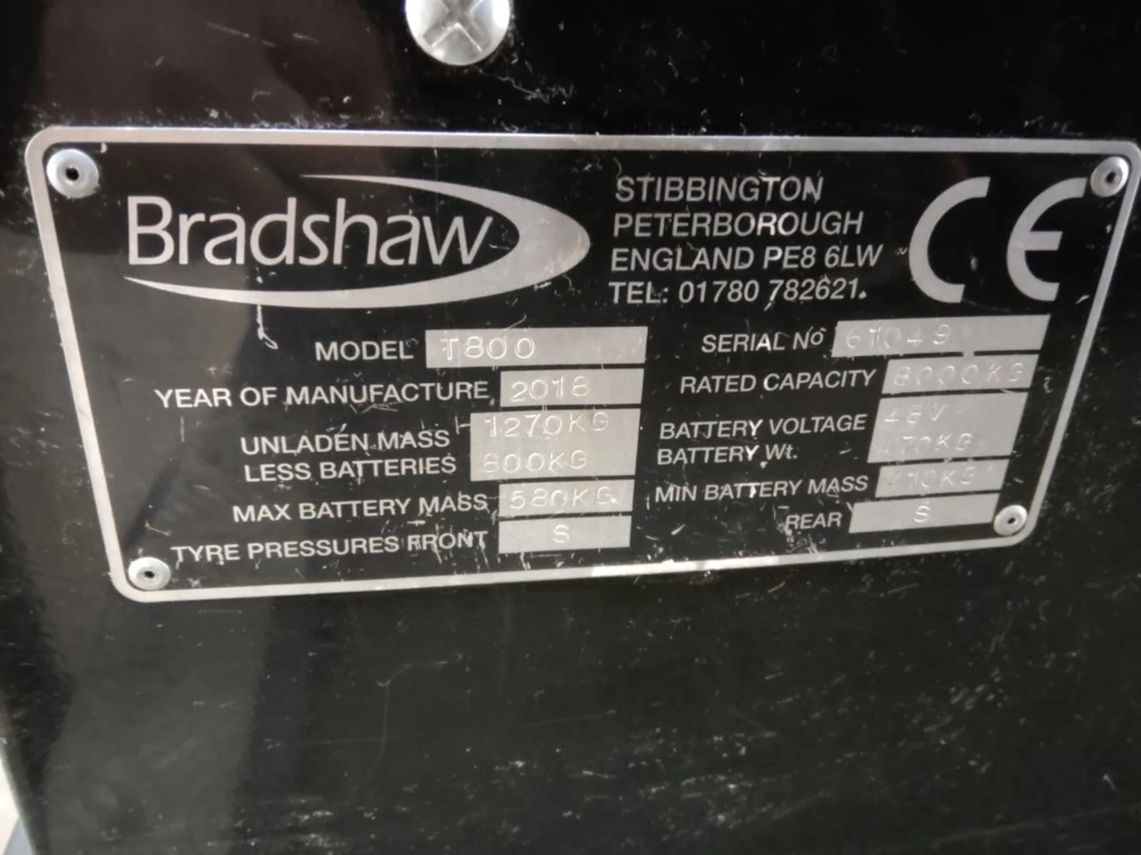 Bradshaw T800 - Vučno vozilo: slika 2 Bradshaw T800 - Vučno vozilo: slika 2