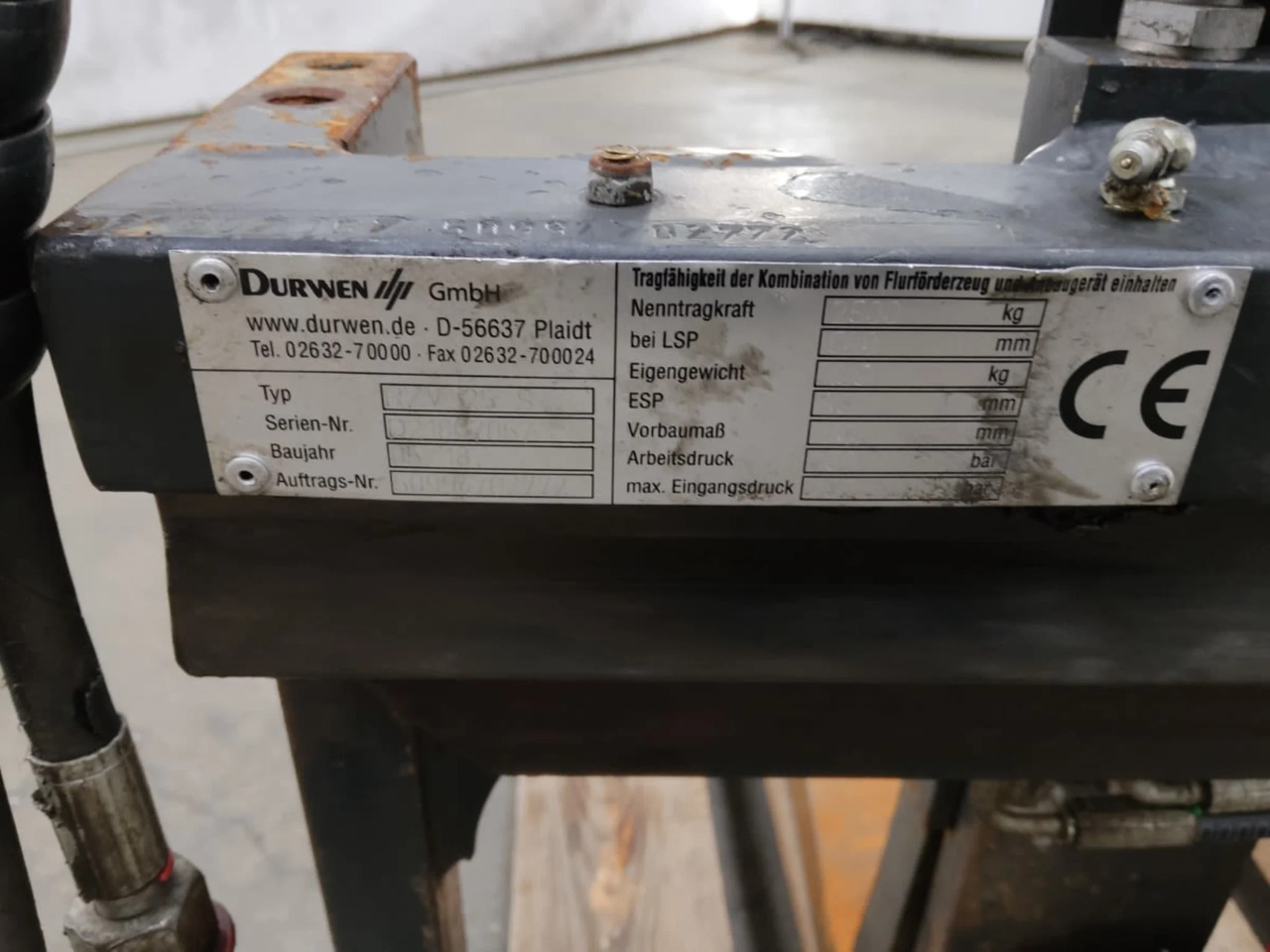 Durwen RZV25S - Dodatak za Oprema za rukovanje materijalima: slika 2 Durwen RZV25S - Dodatak za Oprema za rukovanje materijalima: slika 2