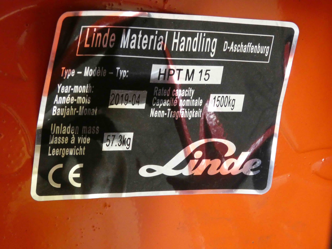 Linde 8x HPTM15High/350mm - Kolica za palete: slika 2 Linde 8x HPTM15High/350mm - Kolica za palete: slika 2