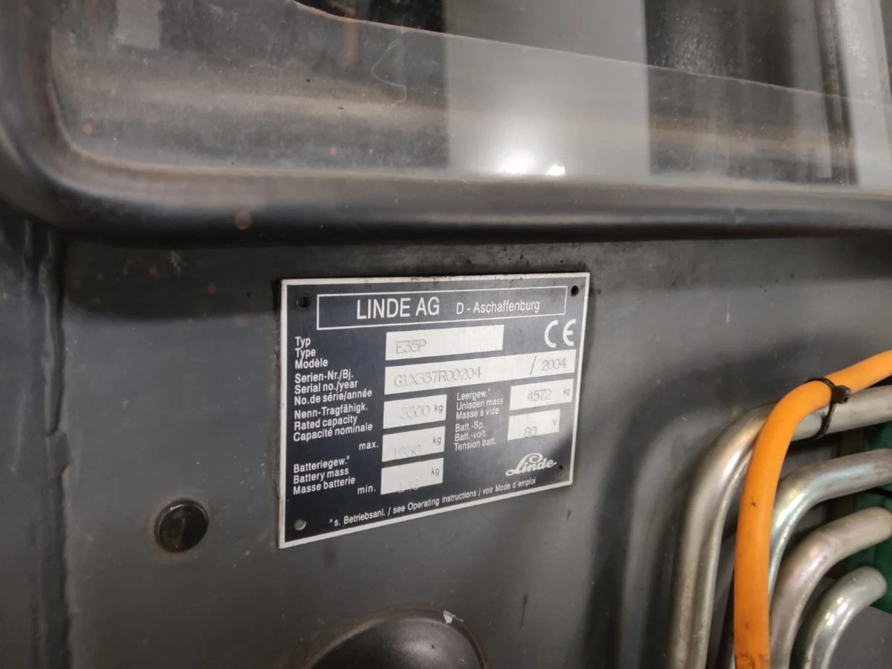 Linde E35P - Električni viljuškar: slika 5 Linde E35P - Električni viljuškar: slika 5