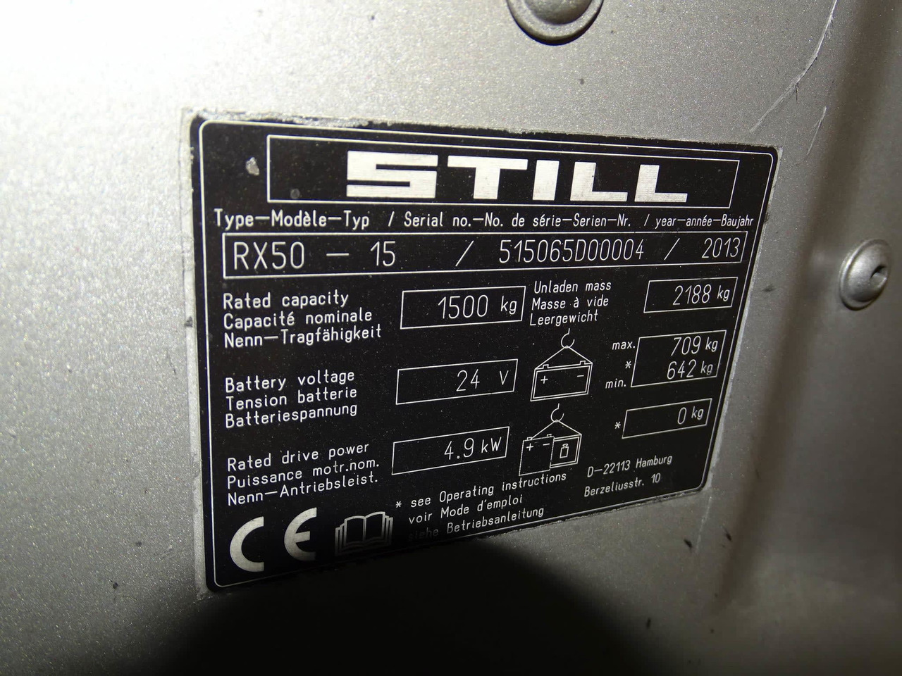 STILL RX50-15 - Električni viljuškar: slika 2 STILL RX50-15 - Električni viljuškar: slika 2