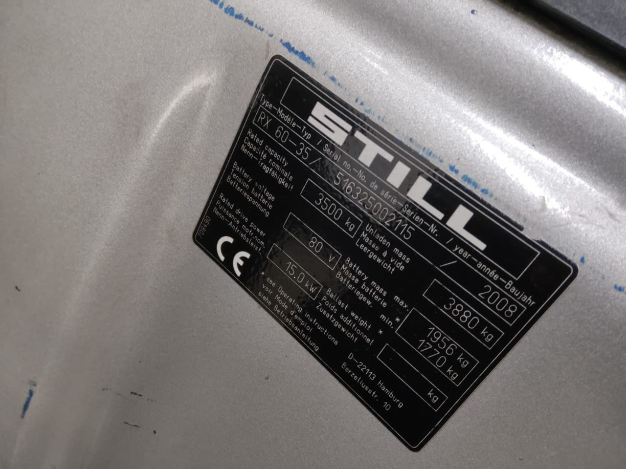 STILL RX60-35 - Električni viljuškar: slika 5 STILL RX60-35 - Električni viljuškar: slika 5