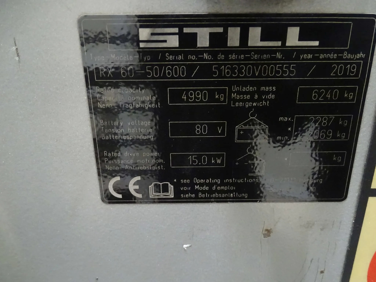 STILL RX60-50/600 - Električni viljuškar: slika 5 STILL RX60-50/600 - Električni viljuškar: slika 5