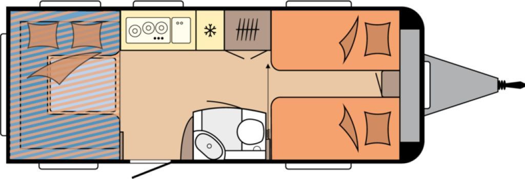 Hobby De Luxe 515 UHL mit Extras, Lagerabverkauf! - Kamp prikolica: slika 2 Hobby De Luxe 515 UHL mit Extras, Lagerabverkauf! - Kamp prikolica: slika 2