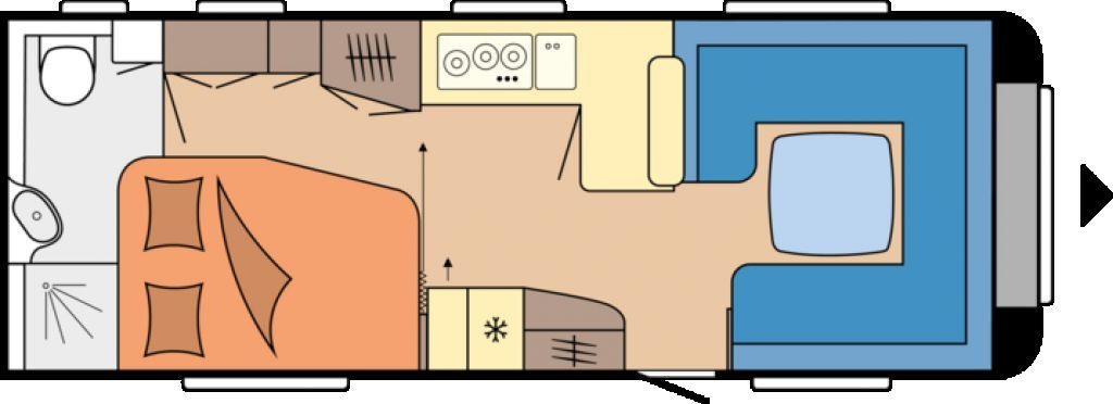 Hobby Prestige 660 WFC 2x ALDE BACKOFEN uvm.++++ - Kamp prikolica: slika 2 Hobby Prestige 660 WFC 2x ALDE BACKOFEN uvm.++++ - Kamp prikolica: slika 2