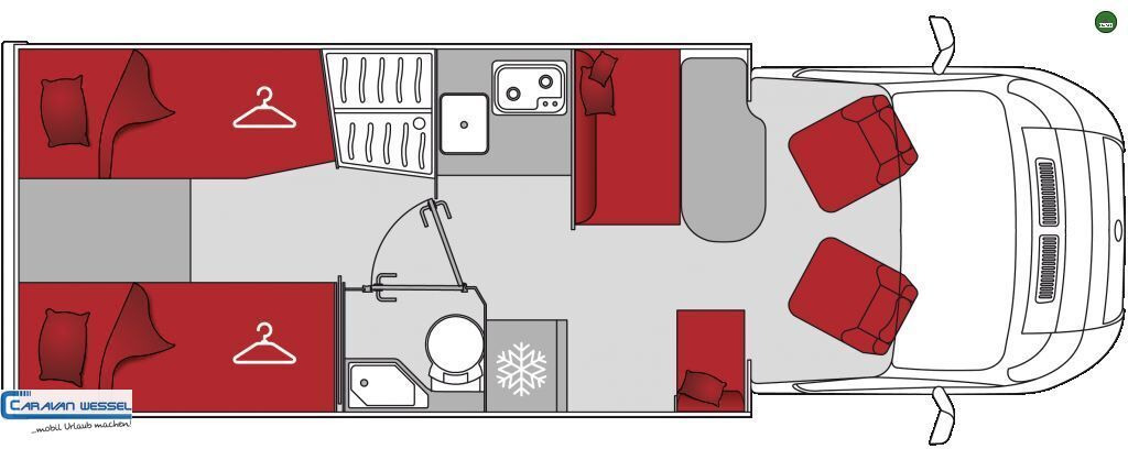 Solifer Emotion T 690 E Modell 2024 - Poluintegrisani kamper: slika 2 Solifer Emotion T 690 E Modell 2024 - Poluintegrisani kamper: slika 2