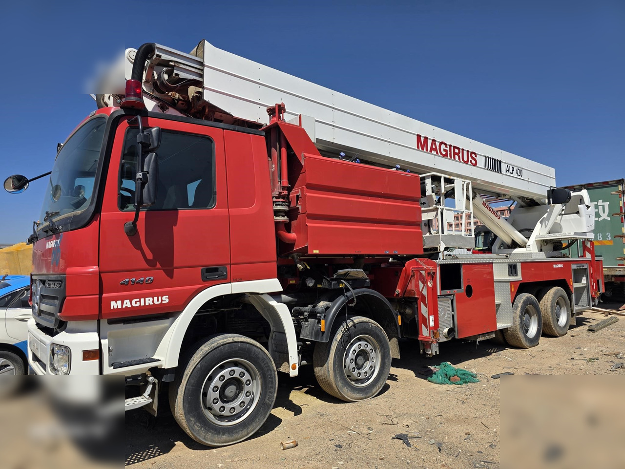 2011 MERCEDES-BENZ ACTROS 4140 - Vazdušna platforma montirana na kamion: slika 1 2011 MERCEDES-BENZ ACTROS 4140 - Vazdušna platforma montirana na kamion: slika 1