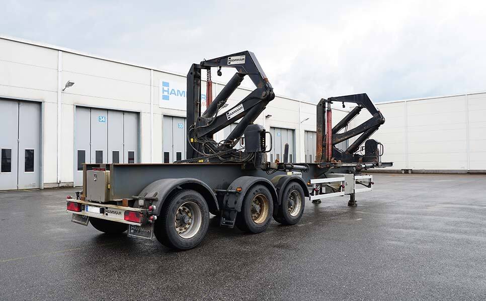 Hammar 160 HS, Sideloader, 33 tonnes SWL (20'-40') - Poluprikolica za prevoz kontejnera/ Poluprikolica sa promenjivim sandukom: slika 2 Hammar 160 HS, Sideloader, 33 tonnes SWL (20'-40') - Poluprikolica za prevoz kontejnera/ Poluprikolica sa promenjivim sandukom: slika 2