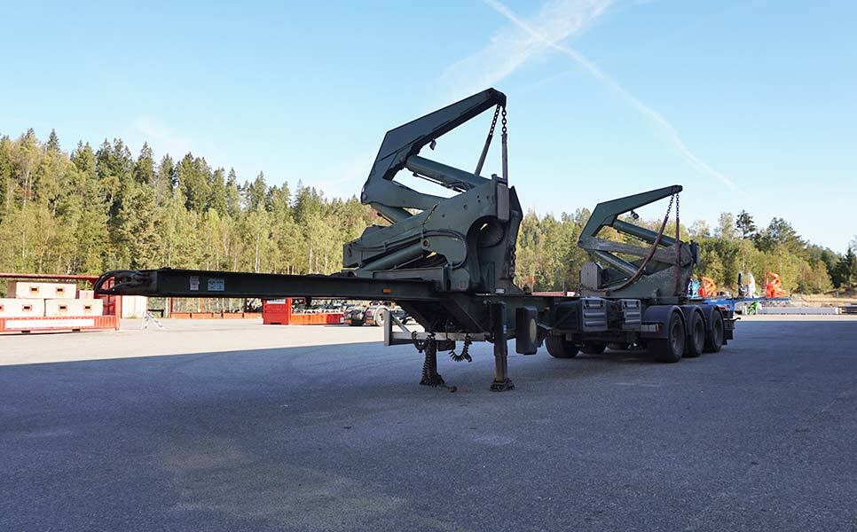Hammar 195 S, Sideloader, 33 tonnes SWL (20'-40') - Poluprikolica za prevoz kontejnera/ Poluprikolica sa promenjivim sandukom: slika 3 Hammar 195 S, Sideloader, 33 tonnes SWL (20'-40') - Poluprikolica za prevoz kontejnera/ Poluprikolica sa promenjivim sandukom: slika 3